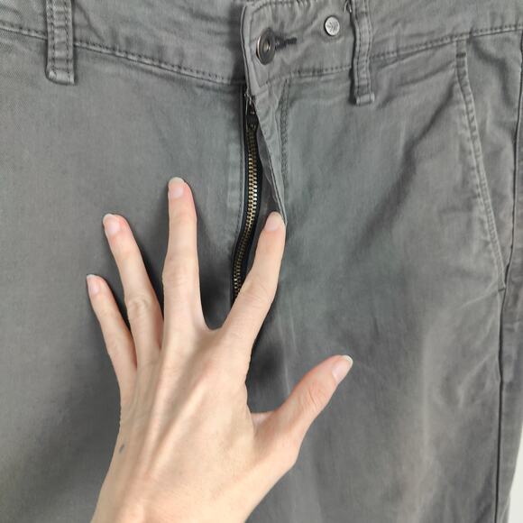 Rag & Bone Chino Pants Mens 31 Gray Slim Fit Casual Designer Preppy - Picture 3 of 10